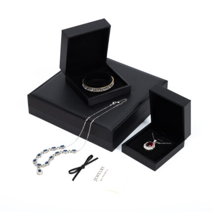 Jewelry Box Packaging Pu Leather